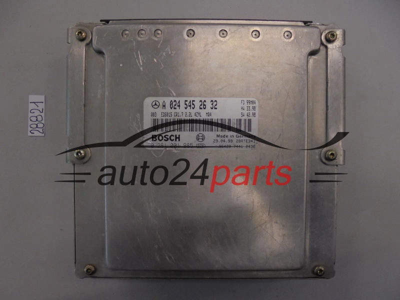 Sterownik silnika Mercedes Vito 2.2 CDI 0281001985 0245452632