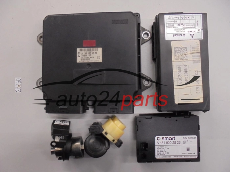 ECU ENGINE CONTROLLER SMART MITSUBISHI COLT A1341501879, 1341501879, A 134 150 18 79, 8631A187 E6T42486 H6ZE