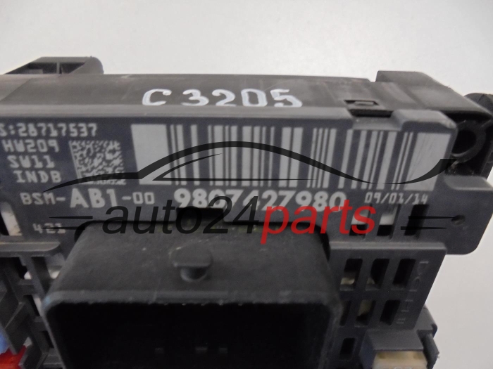 Moduł komfortu BSM Citroen Peugeot 9807427980 60357911 – zdjęcie 2
