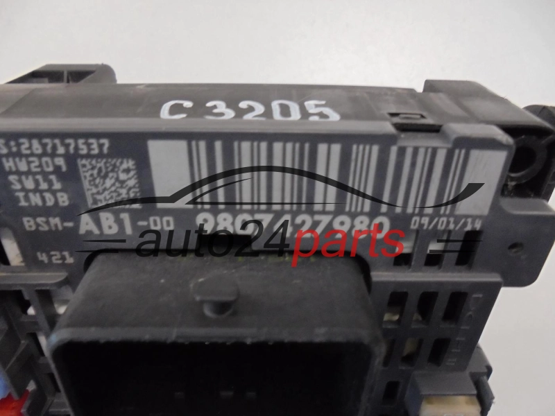CENTRALKA MODUL BSM CITROEN PEUGEOT Delphi 9807427980, 60357911