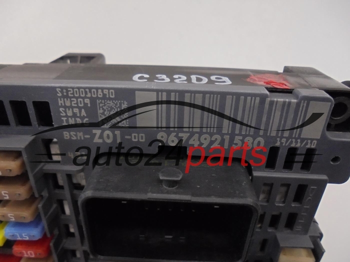 CENTRALKA MODUL BSM CITROEN PEUGEOT 9674921580, BSM-Z01-00