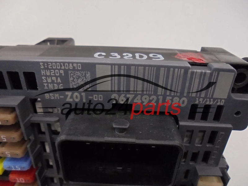 Moduł komfortu BSM Citroen Peugeot 9674921580 BSMZ0100 – zdjęcie 2