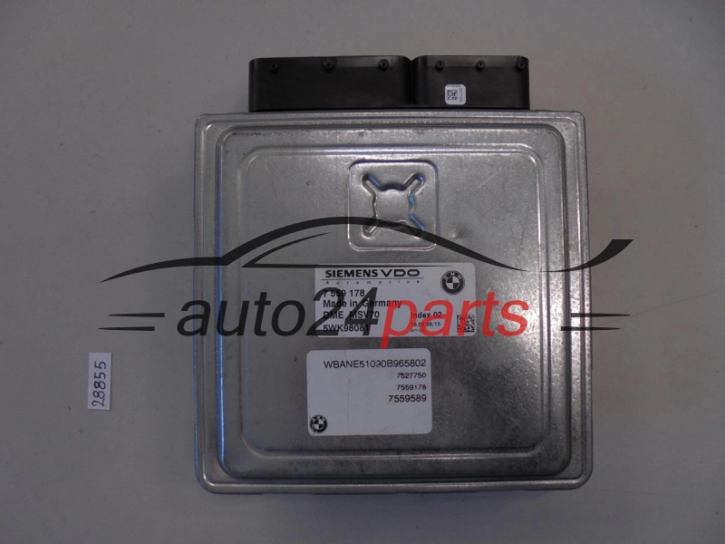 KOMPUTER STEROWNIK SILNIKA BMW 325 3.0 SIEMENS VDO 5WK98081, 7 559 178, 7559178, DME MSV70