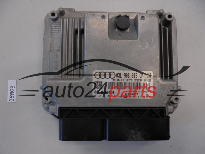 Centralina motore Audi 0281018575 03L906018CM EDC17C46