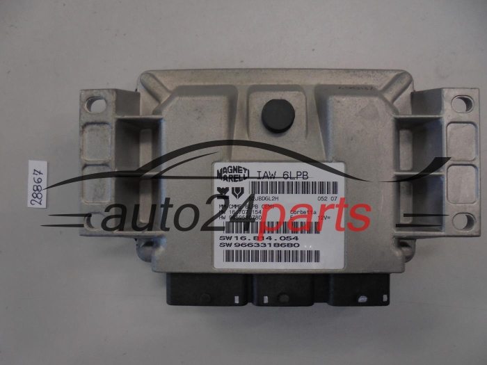 Calculateur Moteur PEUGEOT 307 407 2.0  IAW6LPB  IAW 6LPB  9663318680