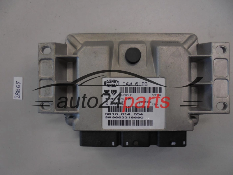 ECU Engine Controller PEUGEOT 307 407 2.0  IAW6LPB  IAW 6LPB  9663318680