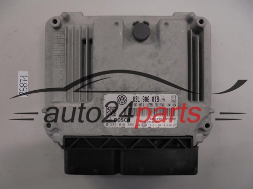 KOMPUTER STEROWNIK SILNIKA VW VOLKSWAGEN GOLF 2.0 TDI BOSCH 0 281 016 309, 0281016309, 03L 906 018, 03L906018