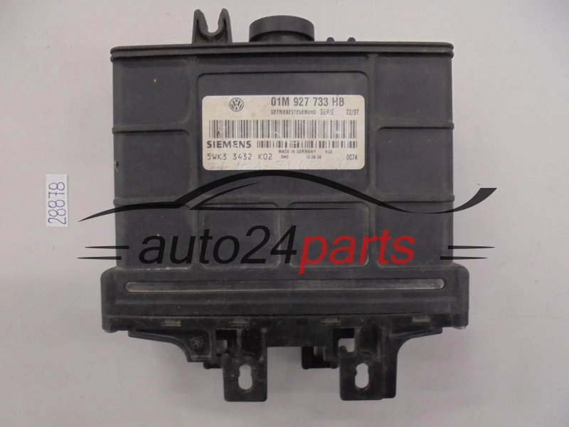 Sterownik skrzyni automatycznej Volkswagen Polo 5WK3 3432 K02 Siemens 5WK33432 01M927733HB