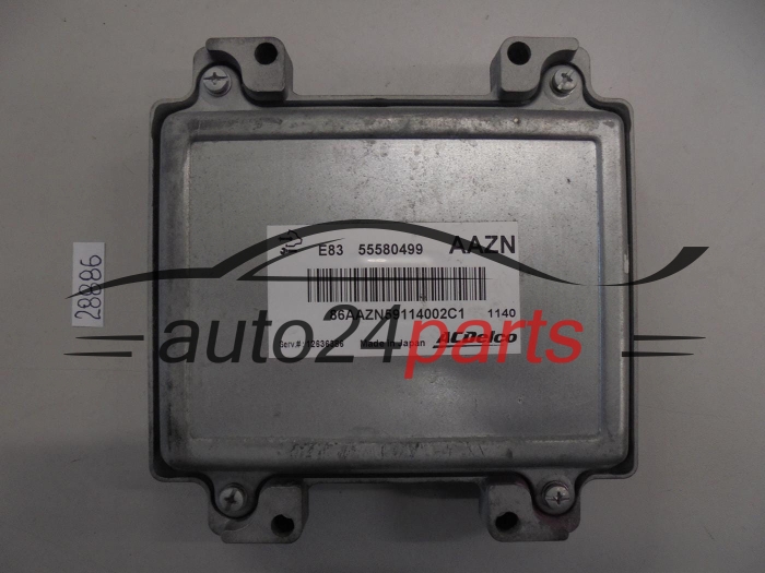 KOMPUTER STEROWNIK SILNIKA OPEL CORSA D 1.2, 55580499 AAZN, 55580499AAZN