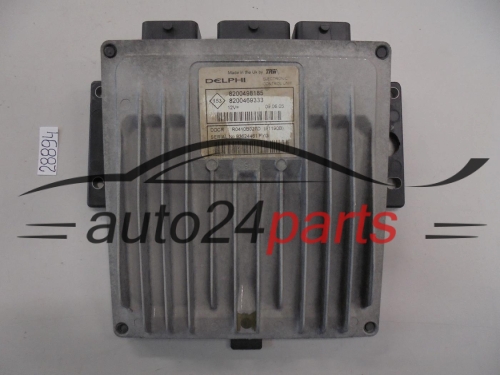 KOMPUTER STEROWNIK SILNIKA RENAULT CLIO 1.5 DCI Delphi R0410B027D, 8200498185, 8200469333