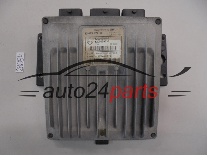 Sterownik silnika Renault Clio 1.5 DCI R0410B027D 8200498185
