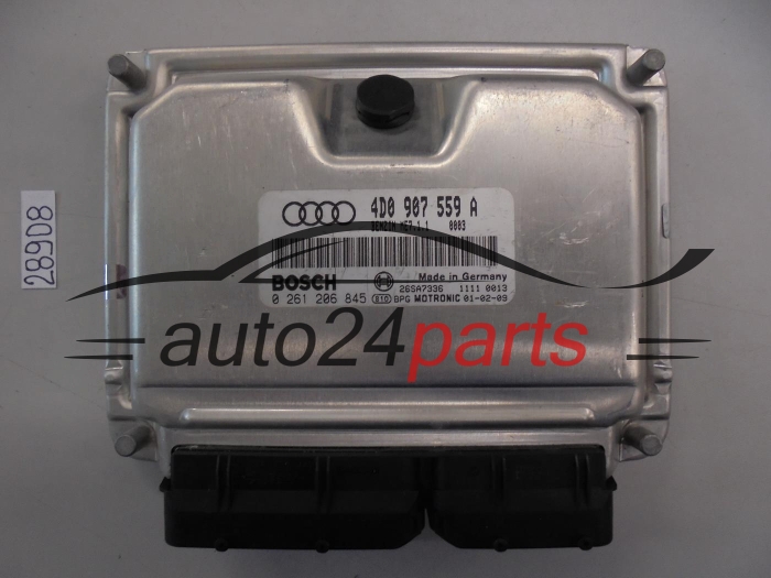 Sterownik silnika Audi 4.2 0261206845 4D0907559A