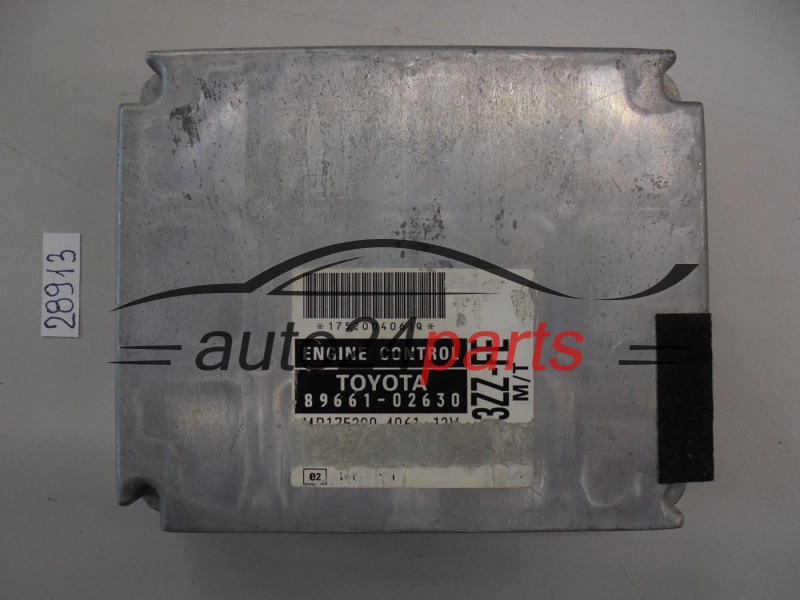 KOMPUTER STEROWNIK SILNIKA TOYOTA COROLLA 1.6 3ZZ-FE 89661-02630 8966102630 MB175200-4061 MB1752004061