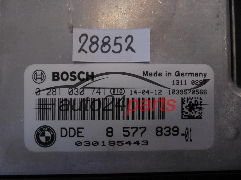 BMW 0281030741 DDE 8577839 DDE8577839