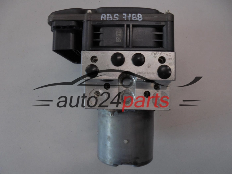 Bomba ABS y centralita AUDI BOSCH 0 265 250 588, 0265250588, 4H0614517S, 0265960468, 4H0907379AA