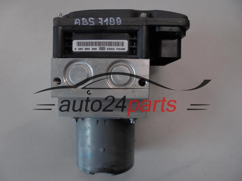 Pompe ABS et calculateur AUDI BOSCH 0 265 250 588, 0265250588, 4H0614517S, 0265960468, 4H0907379AA