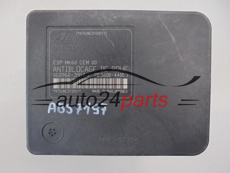 POMPA ABS I STEROWNIK CITROEN 9665344980 10.0960-3914.3 10096039143