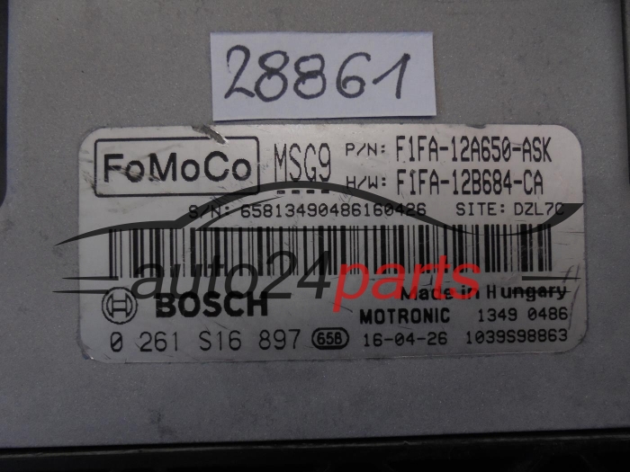 FORD 0261S16897 F1F1-12A650-ASK F1F112A650ASK