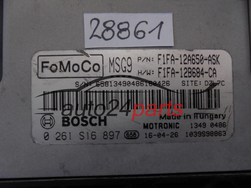 FORD 0261S16897 F1F1-12A650-ASK F1F112A650ASK