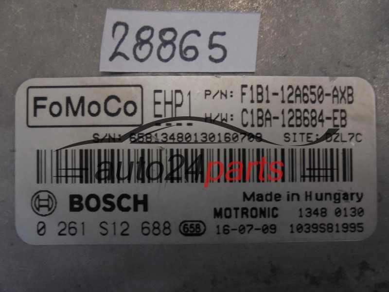 FORD 0261S12688 F1B1-12A650-AXB F1B112A650AXB