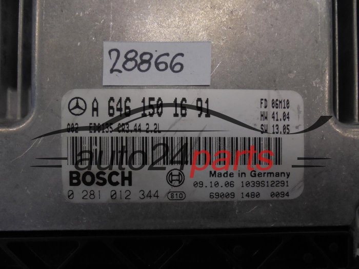 MERCEDES BENZ 0281012344 A6461501691 CR3.44
