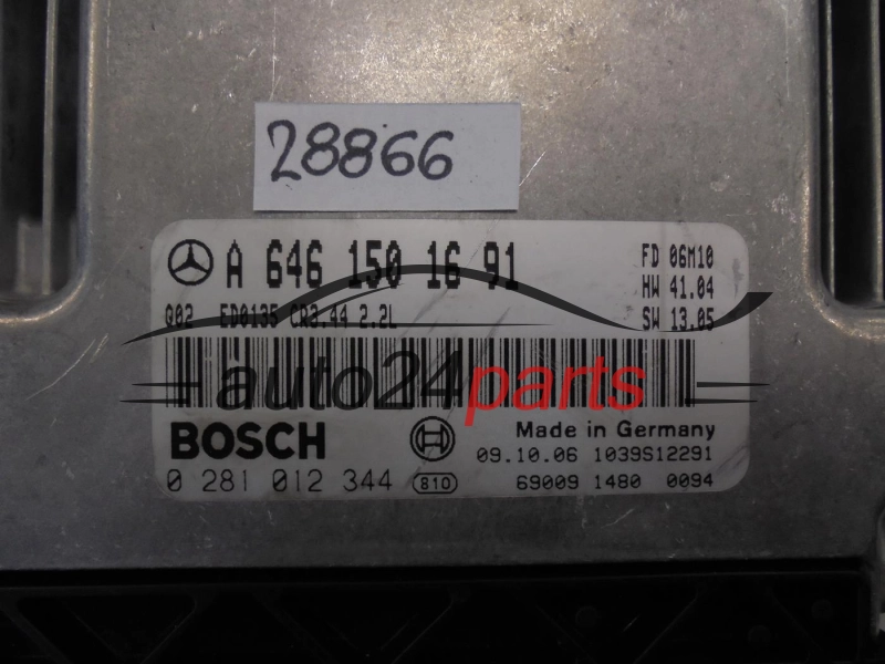 MERCEDES BENZ 0281012344 A6461501691 CR3.44