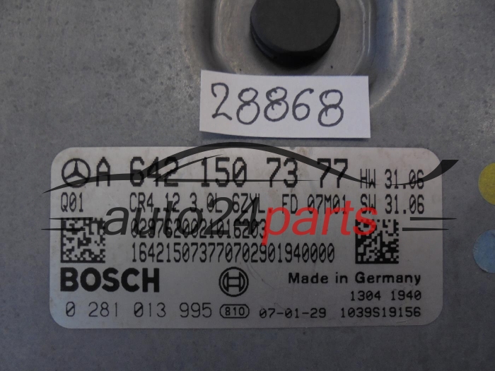 MERCEDES BENZ 0281013995 A6421507377 CR4.12