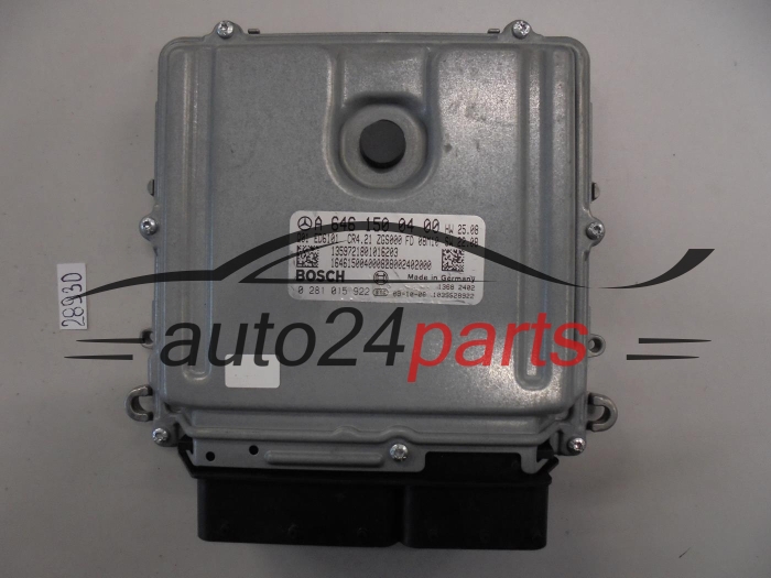 KOMPUTER STEROWNIK SILNIKA MERCEDES BENZ 0281015922 A6461500400 CR4.21