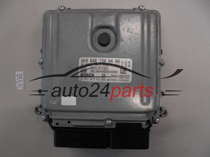 KOMPUTER STEROWNIK SILNIKA MERCEDES BENZ 0281015922 A6461500400 CR4.21