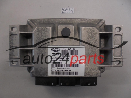 KOMPUTER STEROWNIK SILNIKA CITROEN IAW 6KPB, IAW6KPB 9666010580