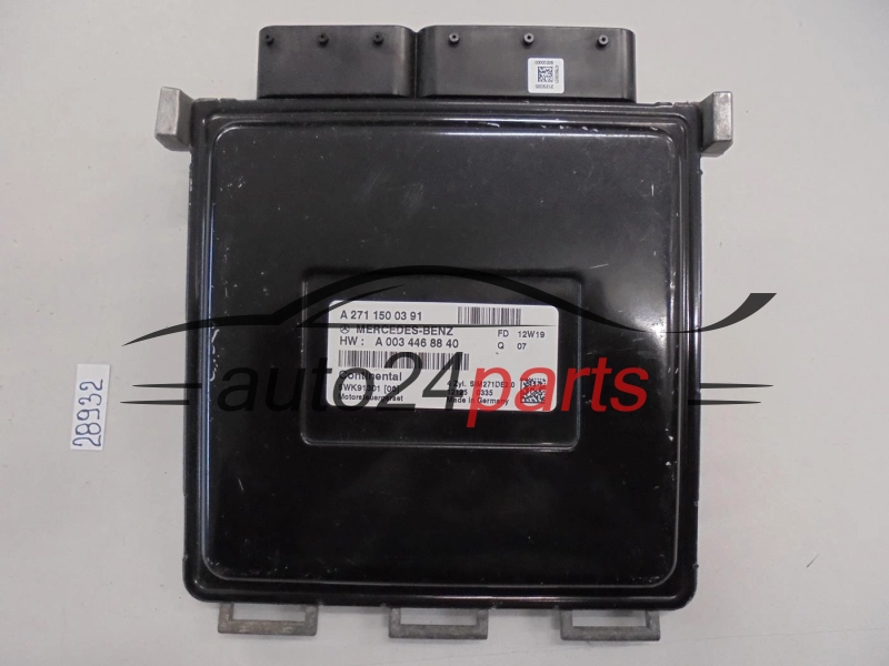 KOMPUTER STEROWNIK SILNIKA MERCEDES Continental 5WK91301 (03), A 271 150 03 91, A2711500391, A 003 446 88 40, A0034468840, SIM271DE2.0