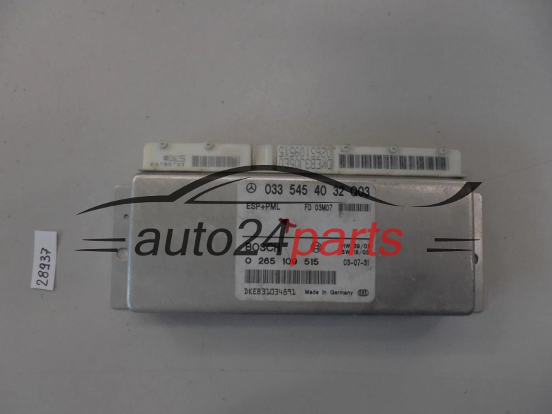 Sterownik ABS ESP PML Mercedes W211 0265109515 A0335454032