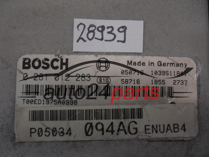 Sterownik silnika Chrysler Pt Cruiser 2.2 CRD 0281012283 P05034094AG – zdjęcie 2