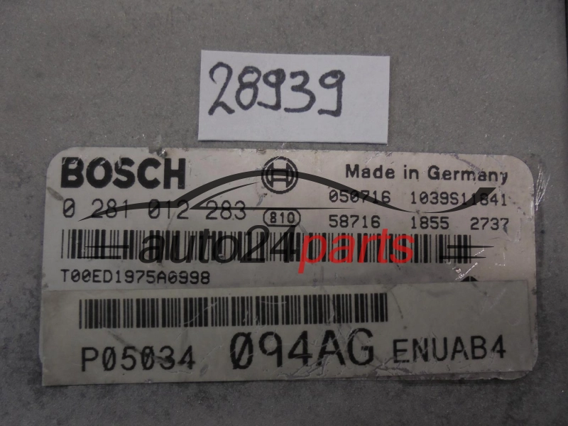 Sterownik silnika Chrysler Pt Cruiser 2.2 CRD 0281012283 P05034094AG – zdjęcie 2