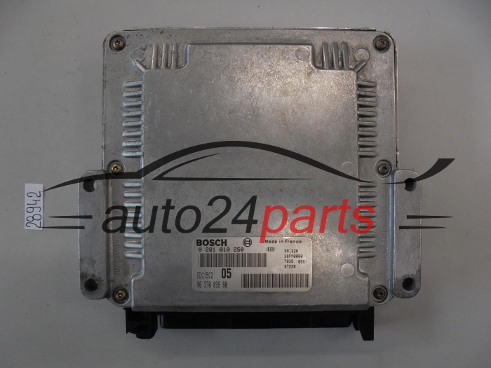 Sterownik silnika Peugeot 206 2.0 HDI 0281010250 9637089980