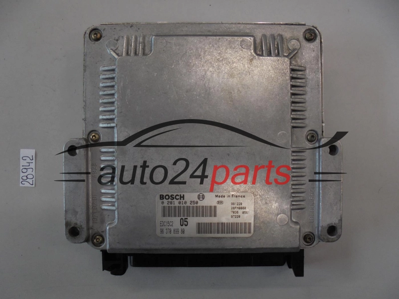 Sterownik silnika Peugeot 206 2.0 HDI 0281010250 9637089980