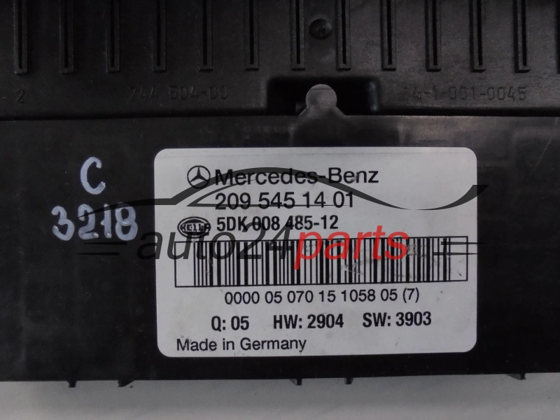 Moduł komfortu Mercedes Benz 2095451401 5DK00848512 – zdjęcie 2