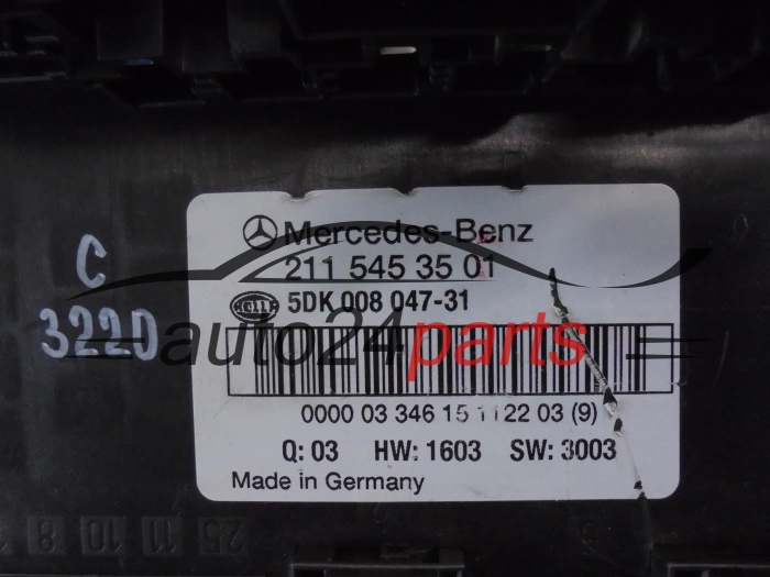 Moduł komfortu Mercedes Benz 2115453501 5DK00804731 – zdjęcie 2