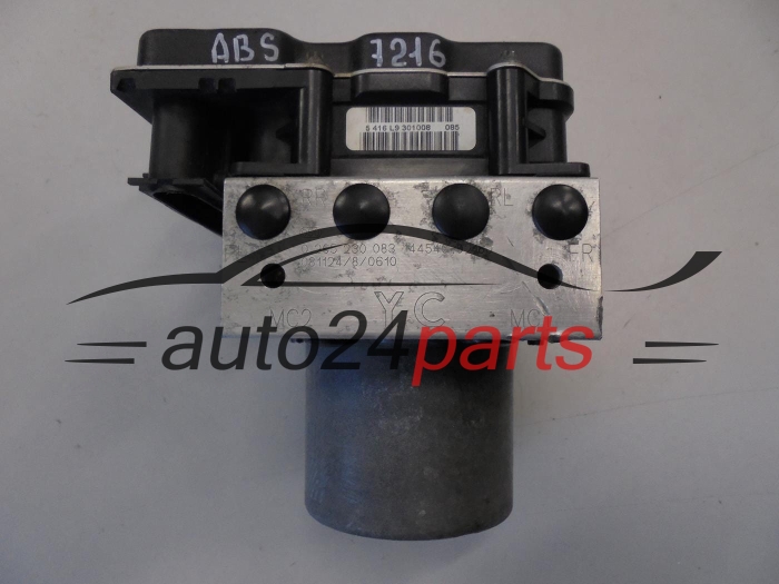 ABS POMPA TOYOTA AURIS BOSCH 0 265 230 083, 0265230083, 44540-02180, 4454002180, 0265951057