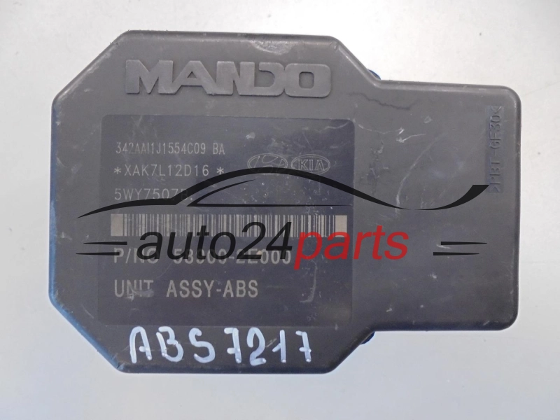 ABS POMPA I STEROWNIK HYUNDAI TUCSON KIA 58920-2E000, 589202E000, MANDO BH60103400, 5WY7507B, 58900-2E000, 589002E000