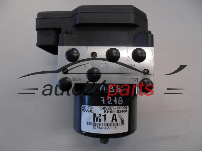 ABS POMPA I STEROWNIK HYUNDAI TUCSON KIA 58920-2E000, 589202E000, MANDO BH60103400, 5WY7507B, 58900-2E000, 589002E000