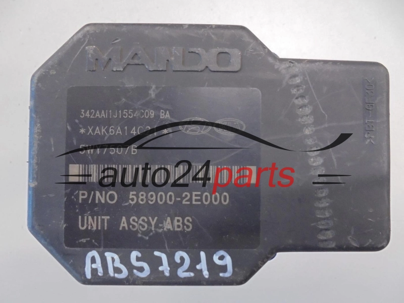 ABS POMPA I STEROWNIK HYUNDAI TUCSON KIA 58920-2E000, 589202E000, MANDO BH60103400, 5WY7507B, 58900-2E000, 589002E000
