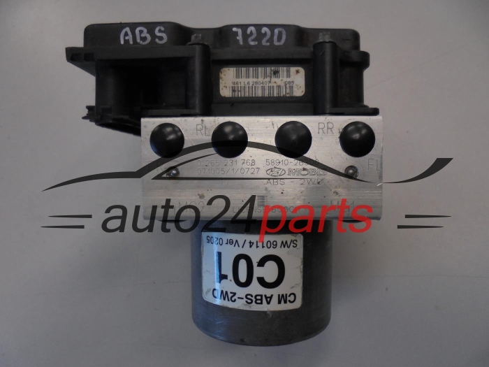 Bomba de abs Hyundai 0265231768 589102B300 0265800541