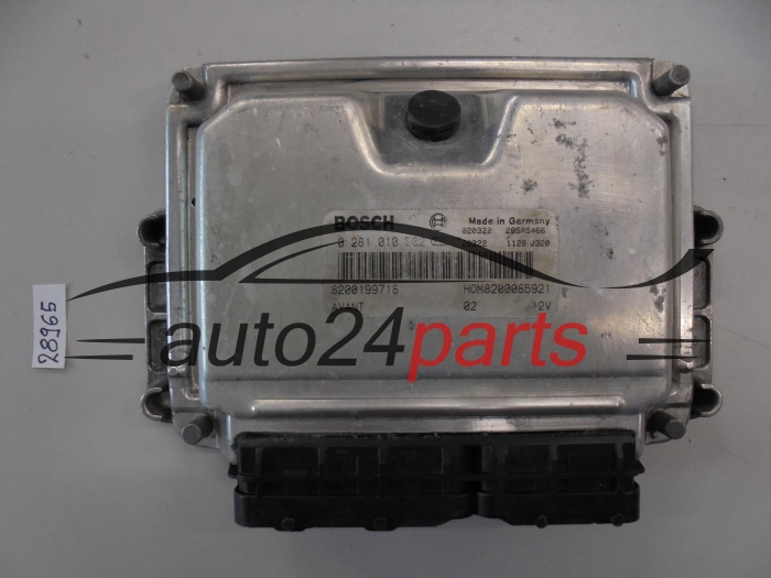 Sterownik silnika Renault Megane Kangoo 1.9 TDI 0281010502 HOM8200085921
