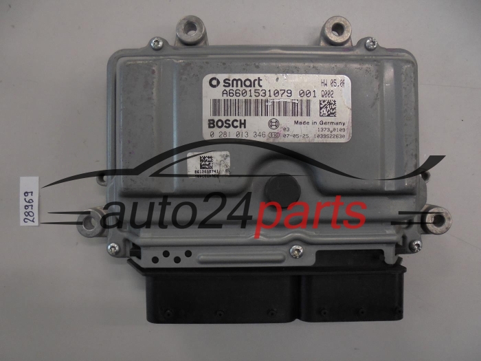 Sterownik silnika Smart 0.8 CDI 0281013346 A6601531079001 – zdjęcie 2