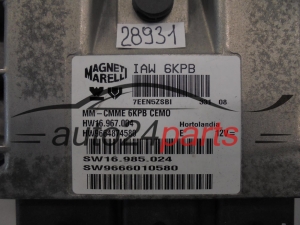 CITROEN IAW 6KPB IAW6KPB 9666010580