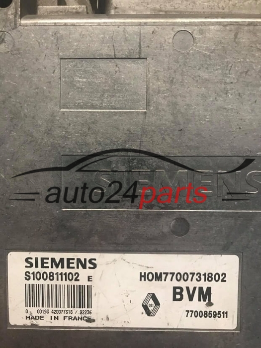 RENAULT S100811102E HOM7700731802 7700731802