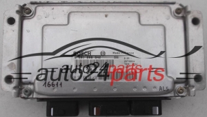 MOTORSTEUERGERÄT ECU STEUERGERÄT PEUGEOT 206 1.6 BOSCH 0 261 206 942, 0261206942, 96 387 834 80 id10, 9638783480 id10, ME7.4.4 34 