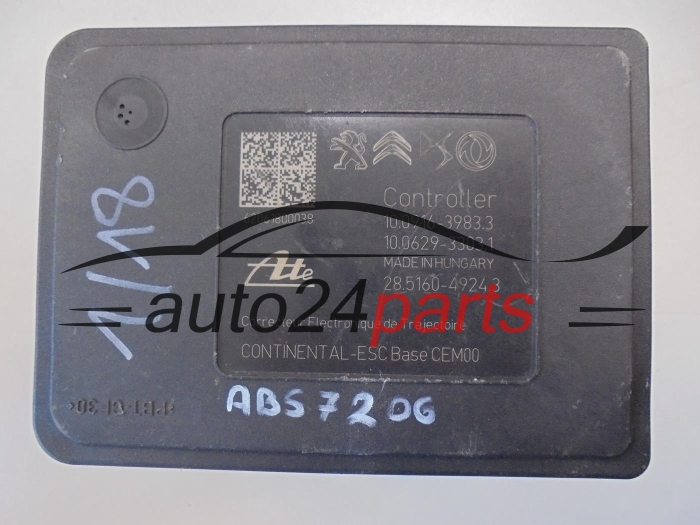 PEUGEOT 9836177780 10.0916-3983.3 10091639833