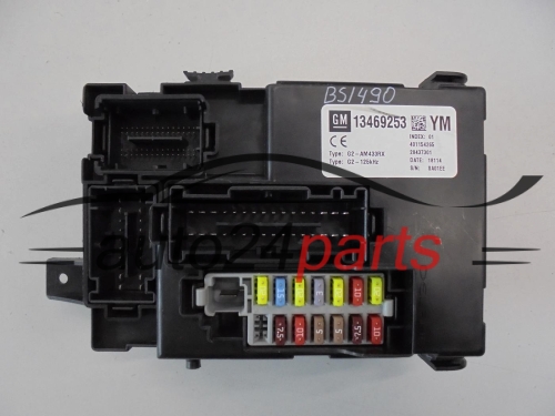 CENTRALKA MODUL BSI OPEL MERIVA B 13469253 YM, 13469253YM